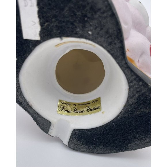 Vintage Clown Figurine Circus Karen Carson Creation Porcelain Hand-numbered - Picture 10 of 11